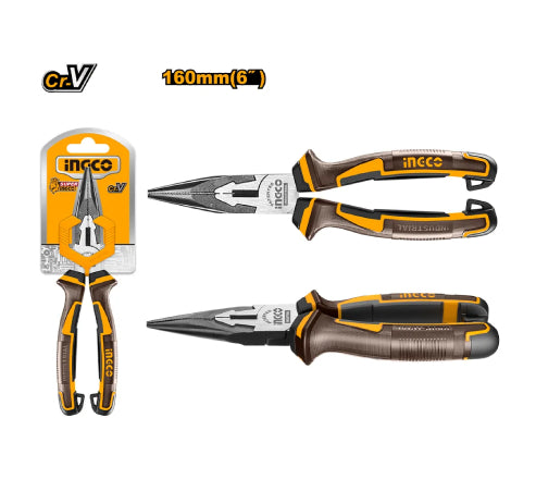 ALICATE DE BICO RETO INDUSTRIAL 6 POLEGADAS