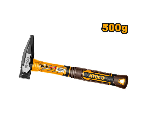 MARTELO PENA COM CABO DE FIBRA E EMBORRACHADO 500g