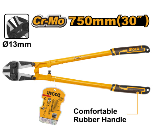 ALICATE CORTA VERGALHÃO CR-V COM CABO EMBORRACHADO DE 30 POLEGADAS