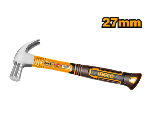 MARTELO UNHA COM CABO DE FIBRA E EMBORRACHADO 27mm