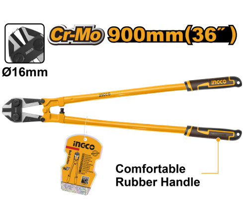 ALICATE CORTA VERGALHÃO CR-V COM CABO EMBORRACHADO 36 POLEGADAS